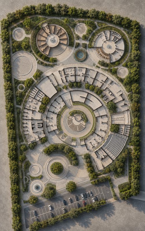 Amphitheater exterior view